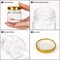 1.5 oz Hexagon Mini Glass Honey Jars with Wood Dippers,30 Pack Small Honey Jars with Gold Lids,Bee Pendants,Jutes,35 Bee Stickers,Perfect for Baby Shower,Wedding Favors,Party Favors